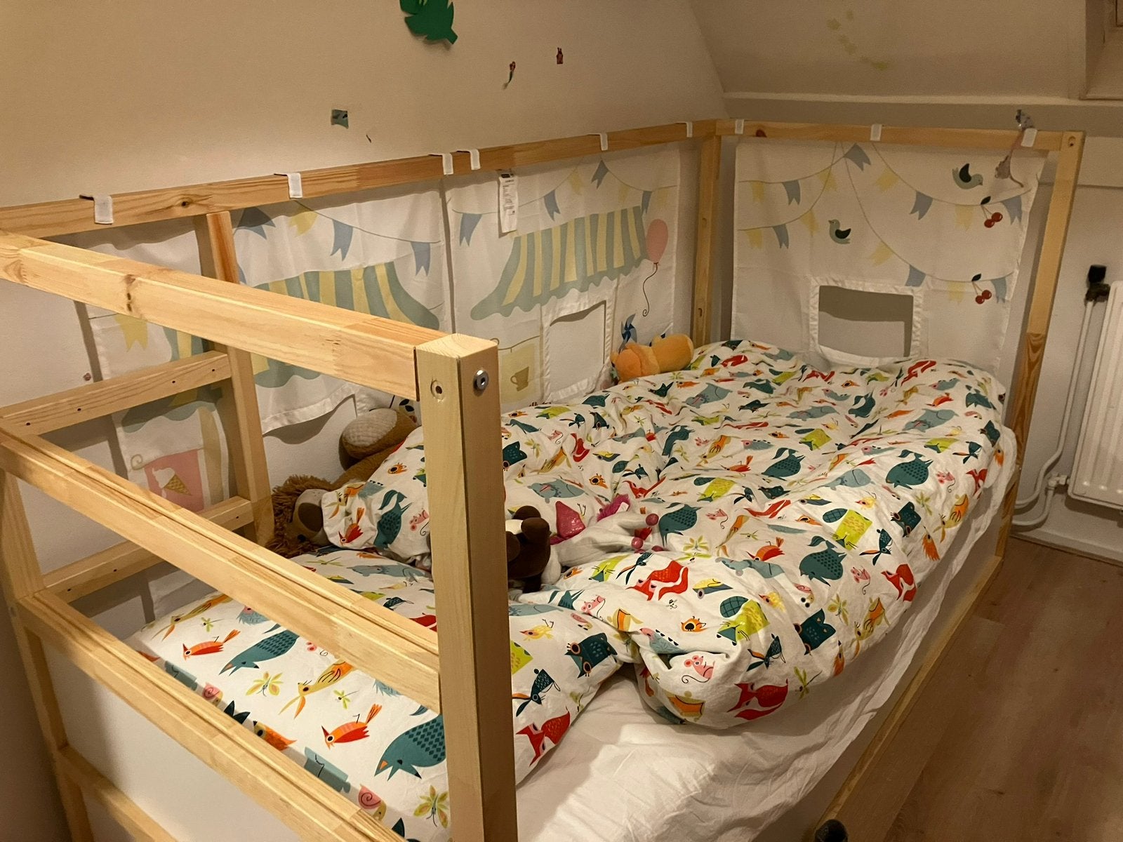 Ikea Kura bed frame, Ophalen, Gebruikt, Stapelbed