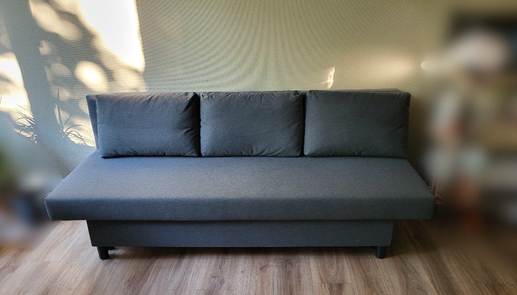 3-zits IKEA Slaapbank, Ophalen, Tweepersoons, Zo goed als nieuw, Overige maten