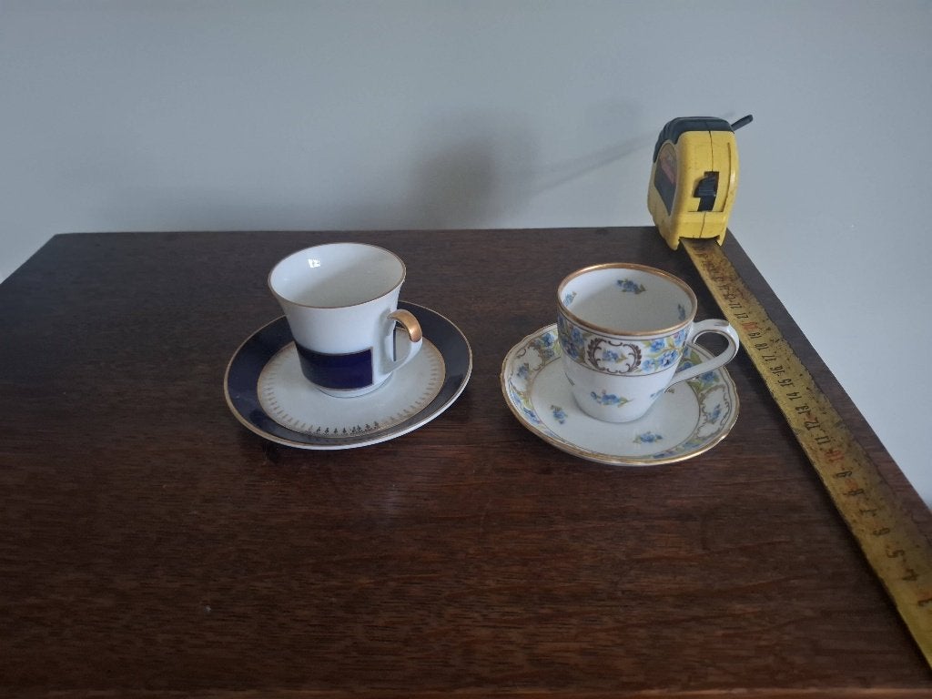 Espresso kopjes, Huis en Inrichting, Ophalen of Verzenden, Porselein, Overige stijlen, Kop(pen) en/of Schotel(s)