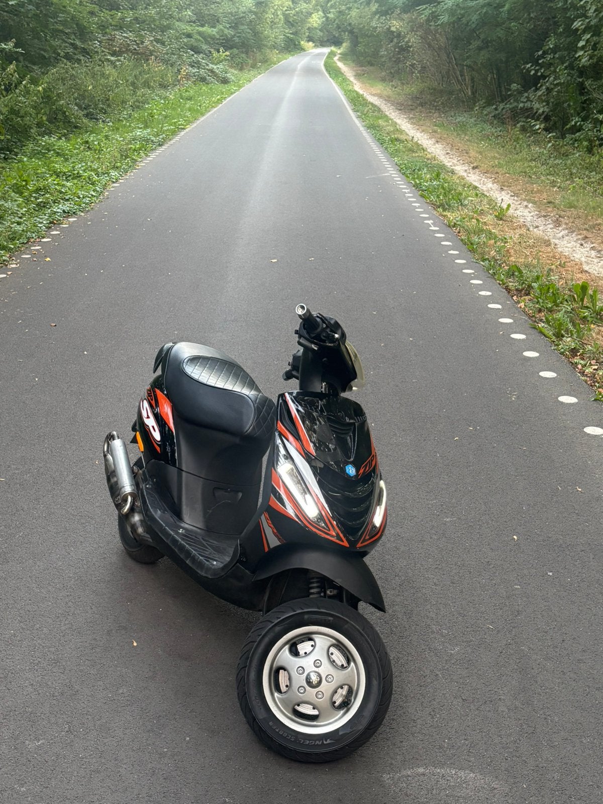 Piaggo zip 70 cc, Ophalen, Zo goed als nieuw, Tweetakt, Zip