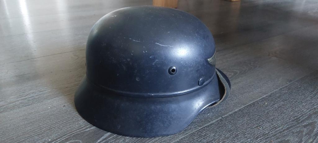 Duitse Helm - M40, Verzamelen, Ophalen of Verzenden, Duitsland, Helm of Baret