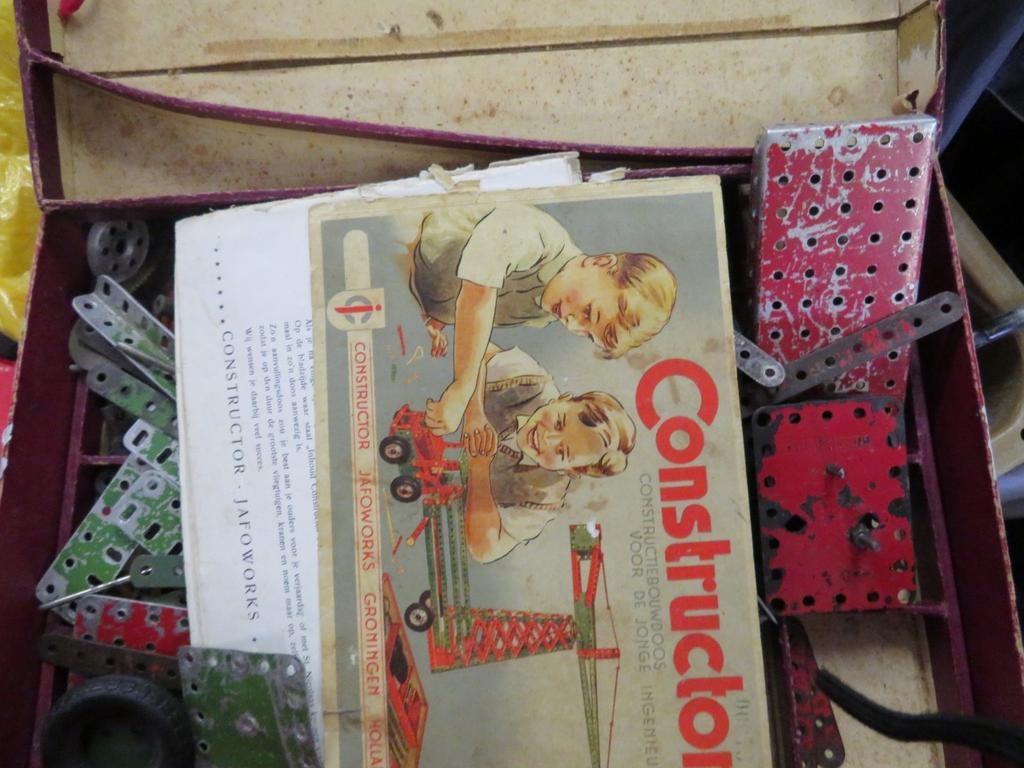 Vintage Constructor Bouwdoos Jafaworks Groningen, Hobby en Vrije tijd, Modelbouw | Auto's en Voertuigen, Ophalen, Groter dan 1:32