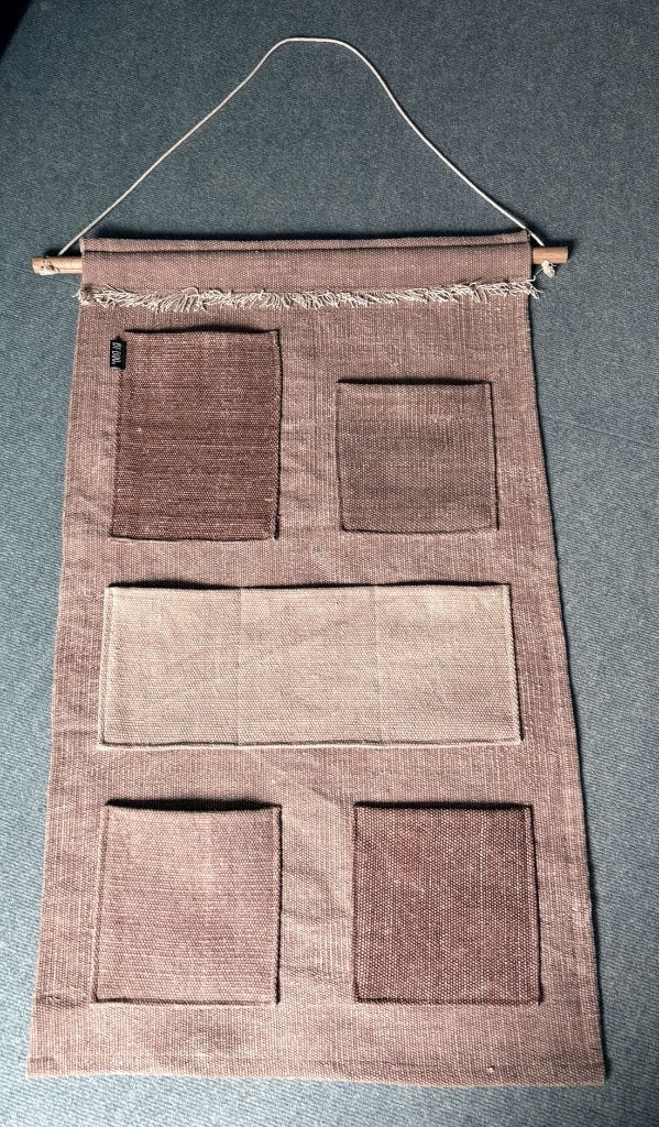Wandhanger met opbergvakken BY-BOO, Ophalen of Verzenden, Gebruikt, Roze, Textiel