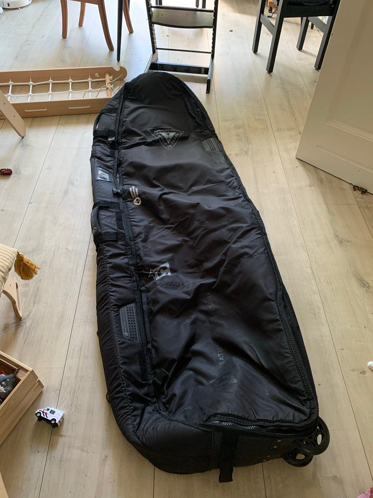Quad 6'7" Boardbag, Watersport en Boten, Golfsurfen, Ophalen, Gebruikt, Shortboard