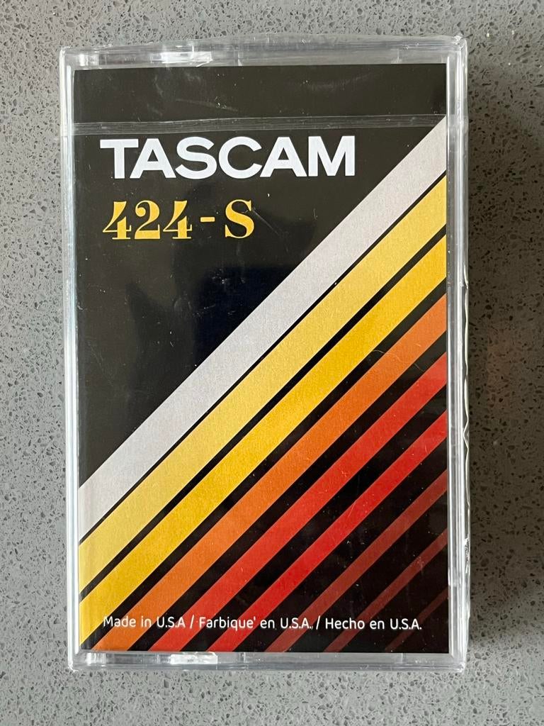 Tascam Studio Master Type II cassetteband - 424-S, Overige genres, 1 bandje, Ophalen of Verzenden, Origineel