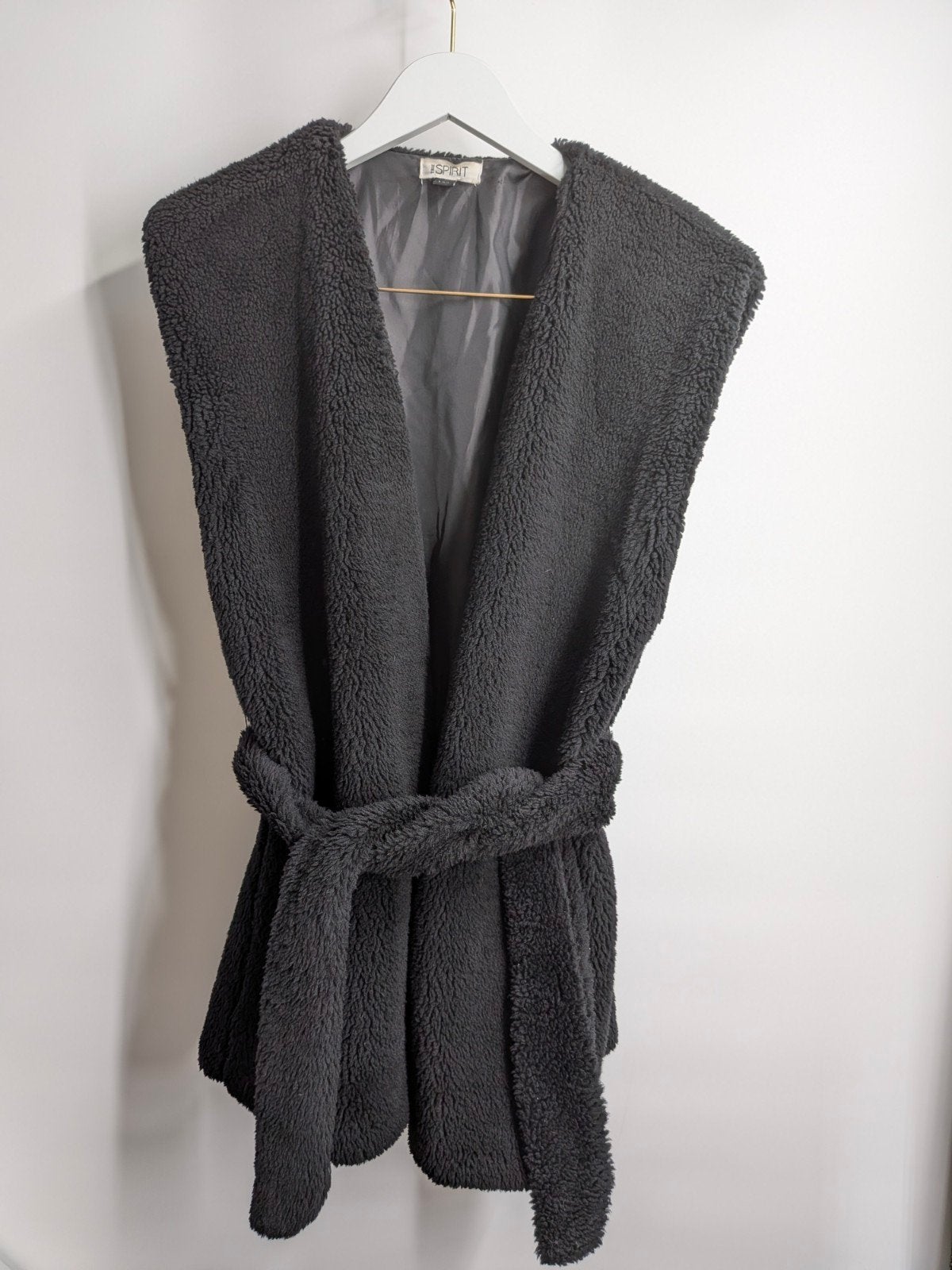 True Spirit Teddy Gilet Zwart L/XL - Heerlijk Warm!, Ophalen of Verzenden, True Spirit, True Spirit, True Spirit