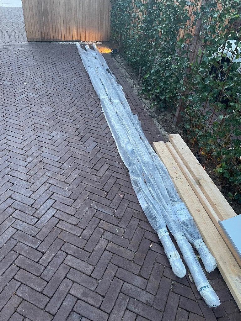 Hekwerk constructie leibomen compleet pakket, Bloeit niet, Leiboom, 250 tot 400 cm, Ophalen