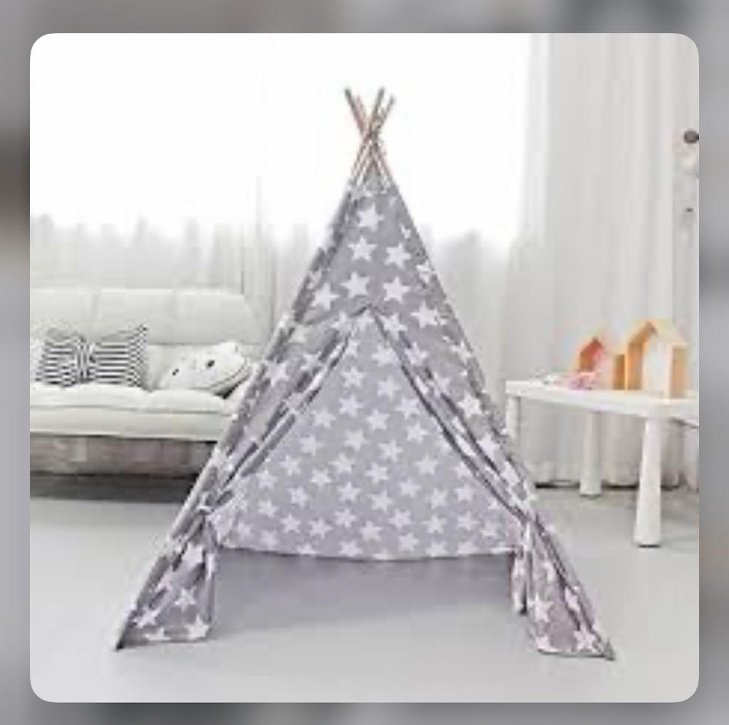 Grijze Tipi tent, Ophalen, Zo goed als nieuw