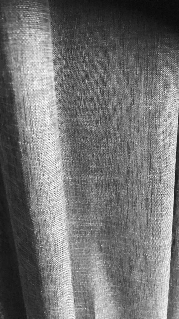 1002-6 inbetween gordijn wave plooi - Greige (160x250 cm), Ophalen of Verzenden, Nieuw, Grijs