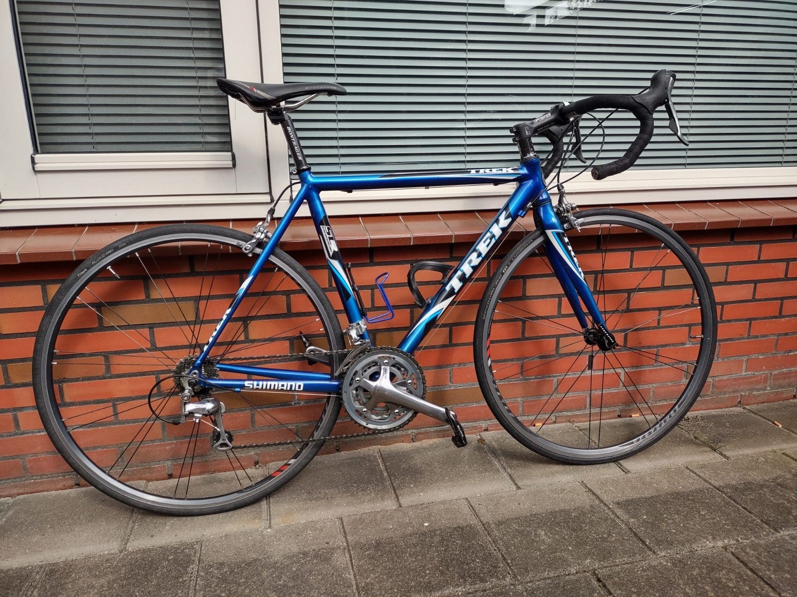 Trek racefiets alu light frame 54cm, Aluminium, Zo goed als nieuw, Meer dan 20 versnellingen, 53 tot 57 cm
