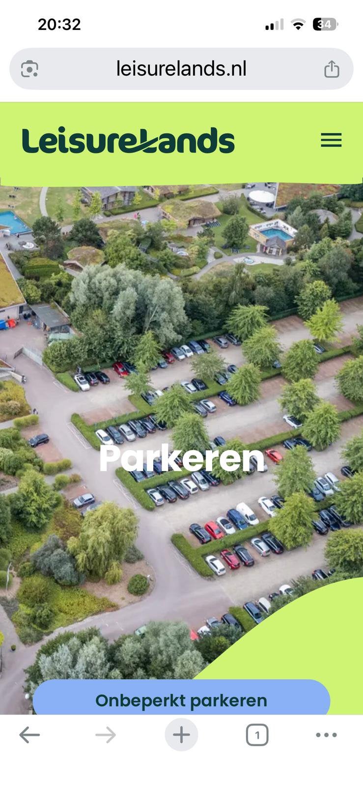 Leisurelands parkeerabonnement, Tickets en Kaartjes, Eén persoon, Ticket of Toegangskaart