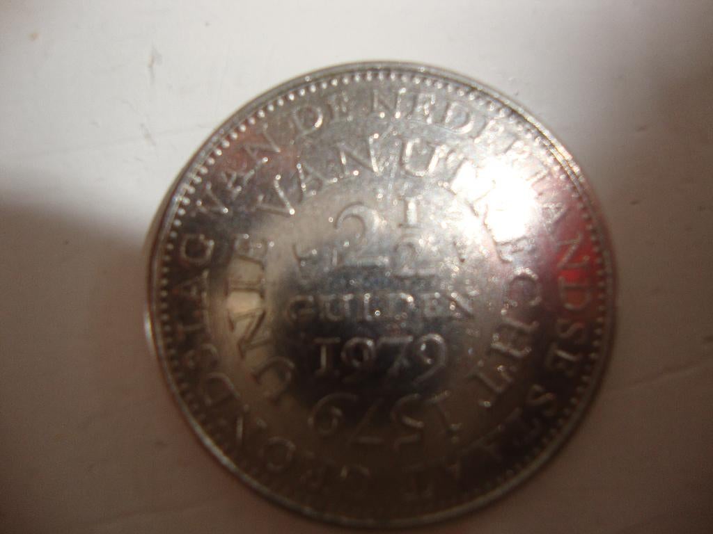 Rijksdaalder Unie van Utrecht 1979, Ophalen of Verzenden, Koningin Juliana, 2½ gulden, Losse munt