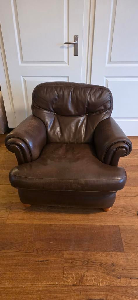 Poltrona Frau Leren Italiaans Design Fauteuil - Nette Staat, Ophalen, Leer, Design, Klassiek