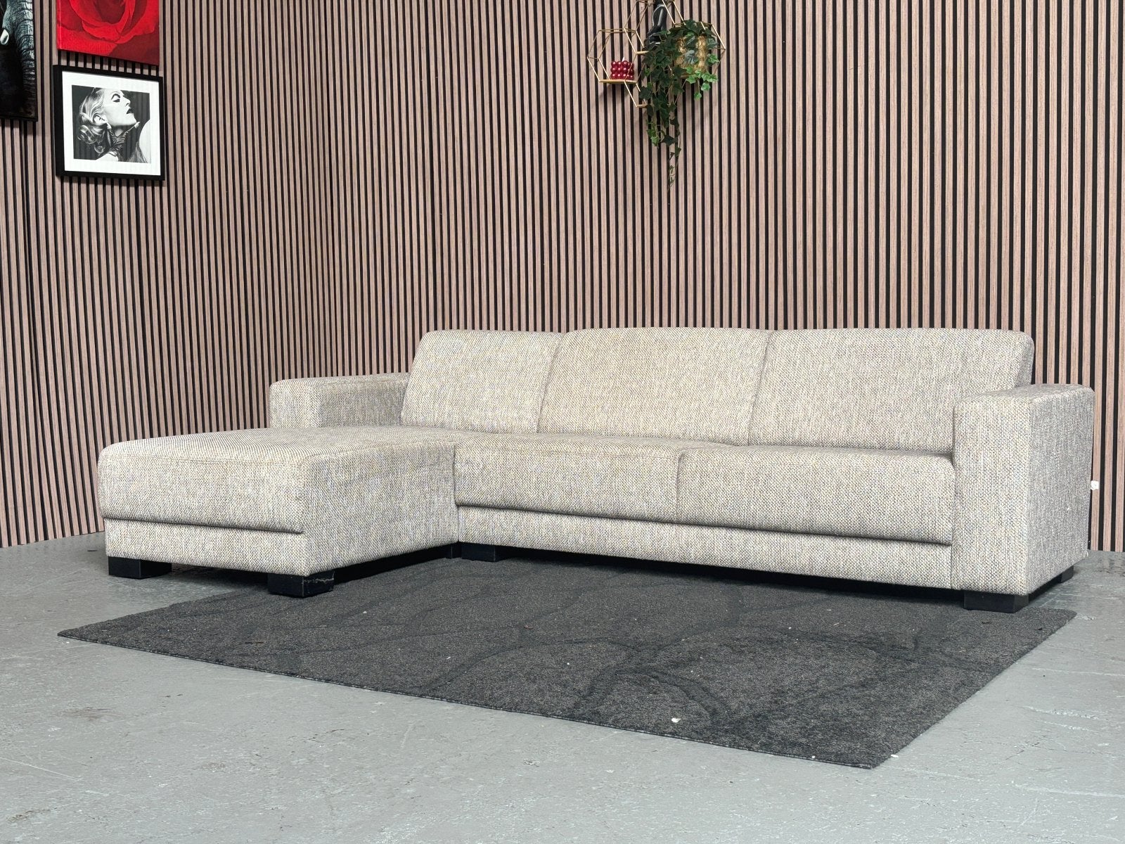 GRATIS LEVERING Loungebank Grijs 280x160 GEREINIGD