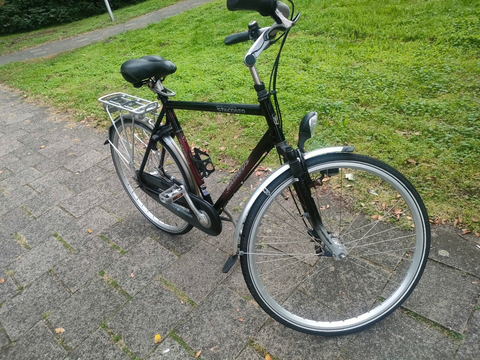 Batavus Staccato herenfiets - Goede Staat, Fietsen en Brommers, Gebruikt, Velgrem, Versnellingen, Batavus