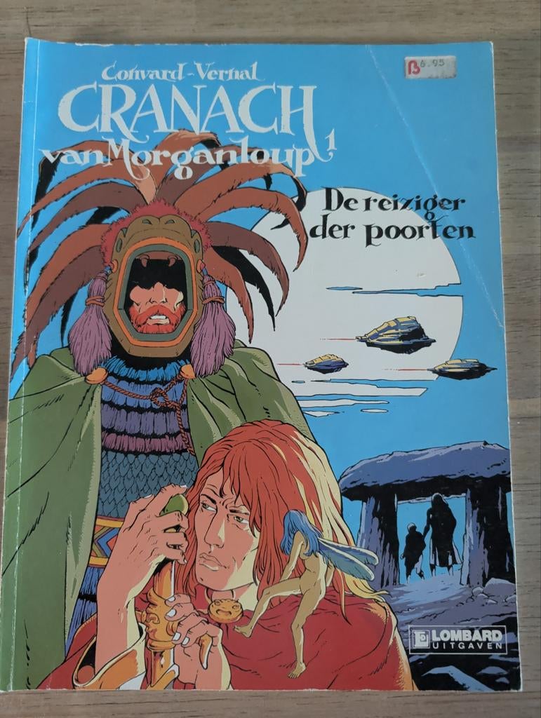 Cranach van Morganloup - De reiziger der poorten, Gelezen, Eén stripboek, Ophalen of Verzenden, Convard-Vernal