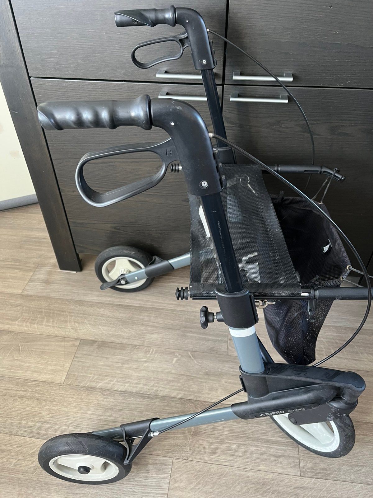 Topro Olympos rollator maat M, Ophalen, Opvouwbaar, Gebruikt