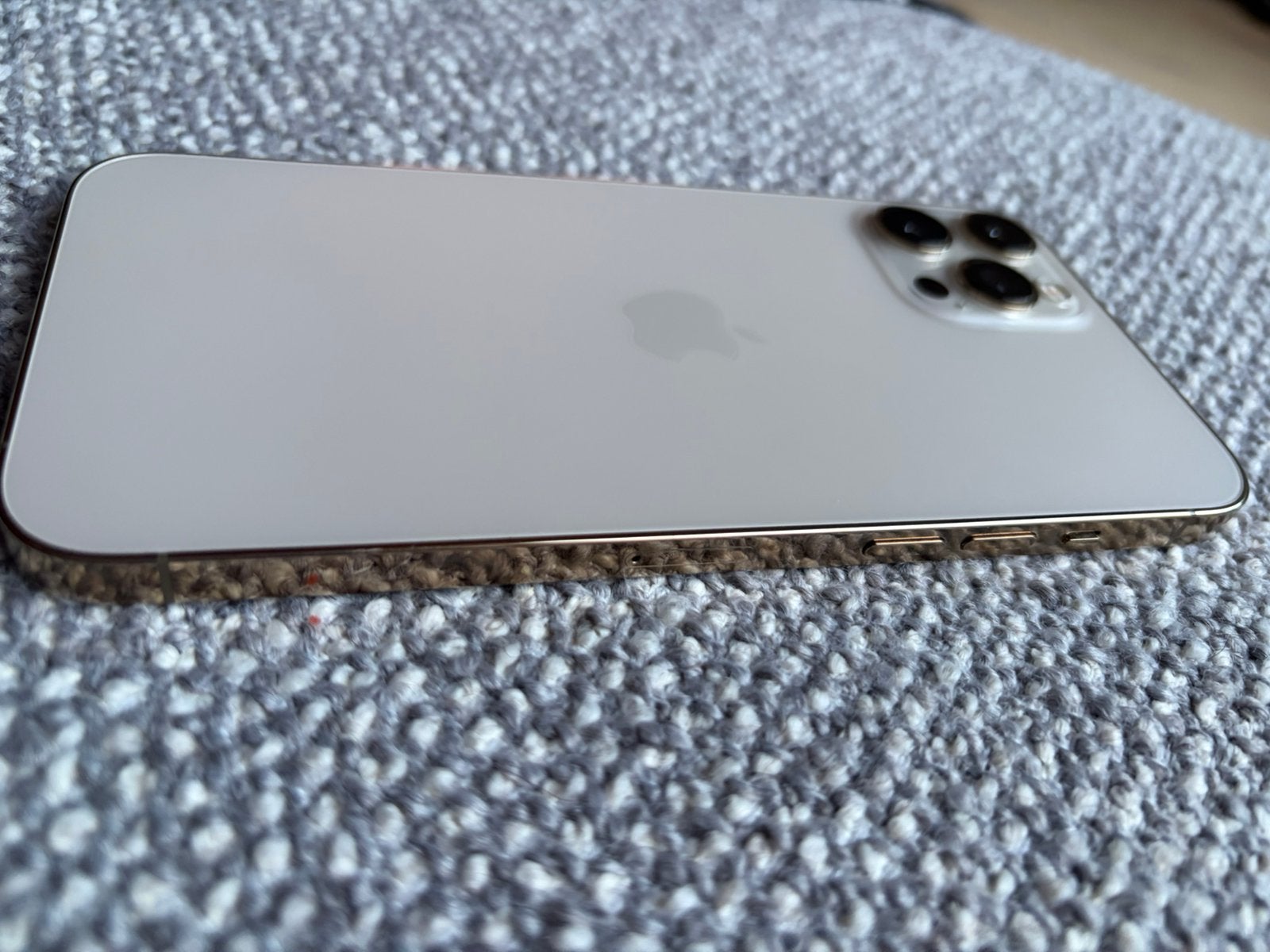 Apple I-Phone 12 Max Pro, goud, Telecommunicatie, Mobiele telefoons | Apple iPhone, Ophalen of Verzenden, Zo goed als nieuw, Goud