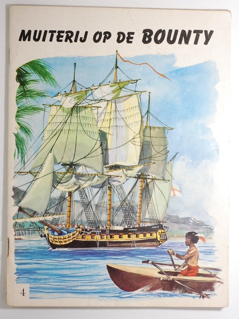 Muiterij op de Bounty - John Barrow - Stripboek 1977, Boeken, Eén stripboek, Verzenden, Gelezen