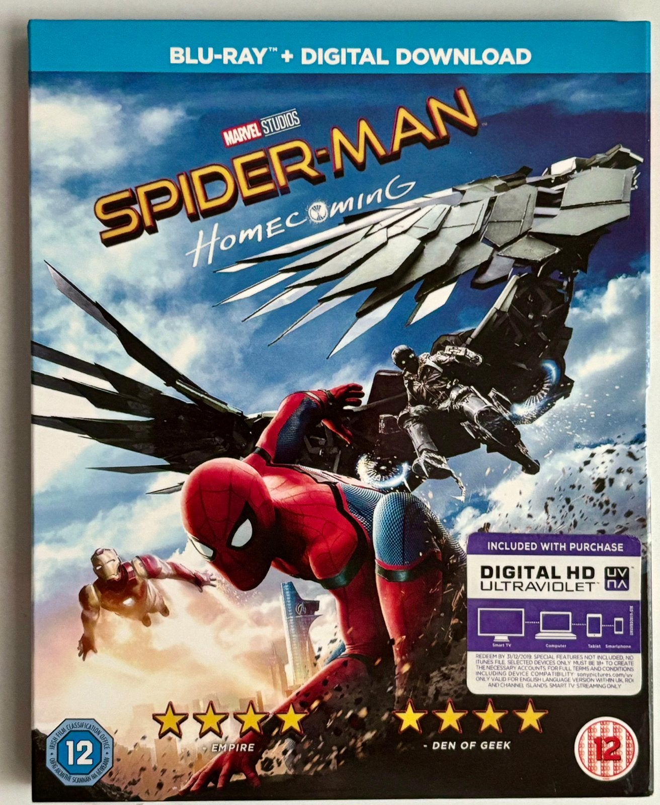 Spider-Man Homecoming | Blu-ray, Cd's en Dvd's, Verzenden, Zo goed als nieuw, Blu-ray, Actie