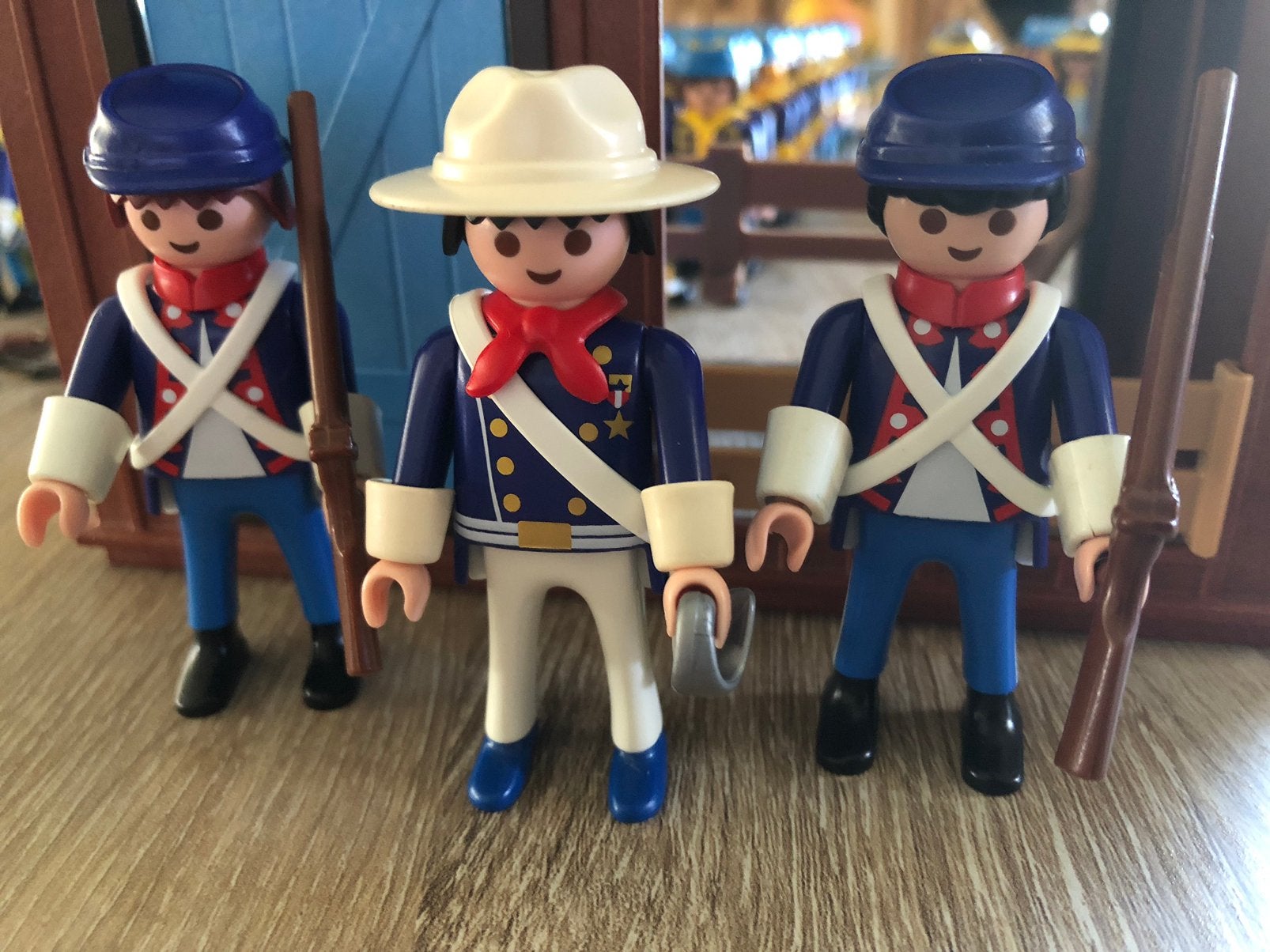 Playmobil Western Soldaten, Gebruikt, Losse onderdelen, Ophalen of Verzenden, Figuren