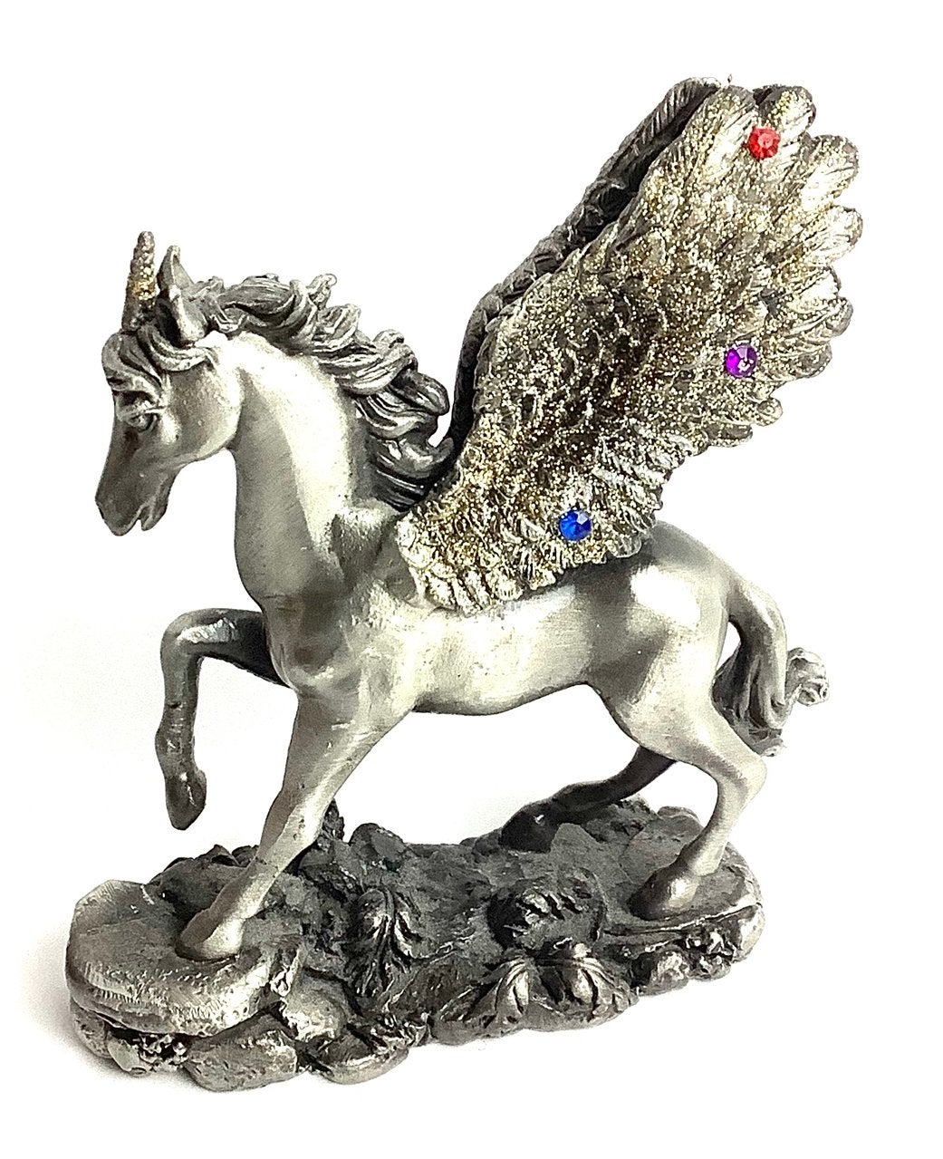 ‘The Spirited Pegasus’ - tinnen beeldje, Ophalen of Verzenden, Gebruikt, Dier