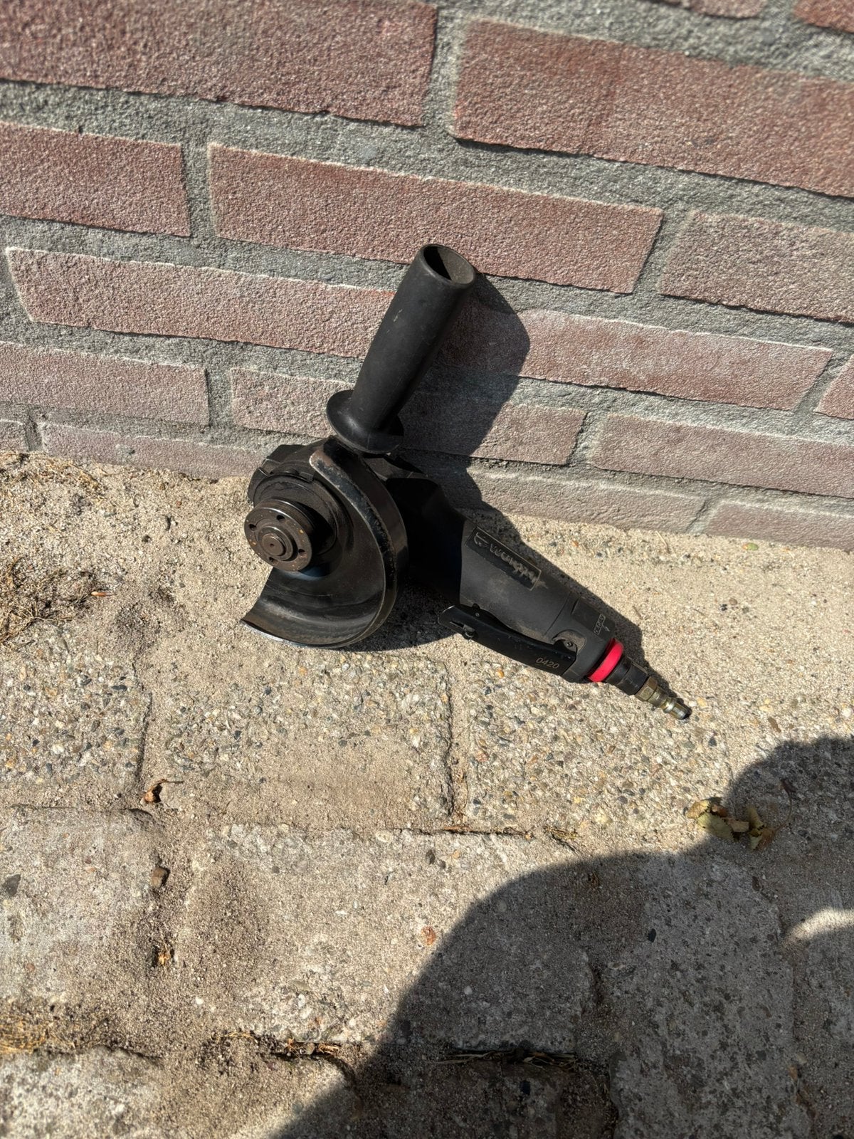 Wurth haakse perslucht slijptol / slijpmachine, Ophalen of Verzenden, 1000 watt of meer, Haakse handslijpmachine