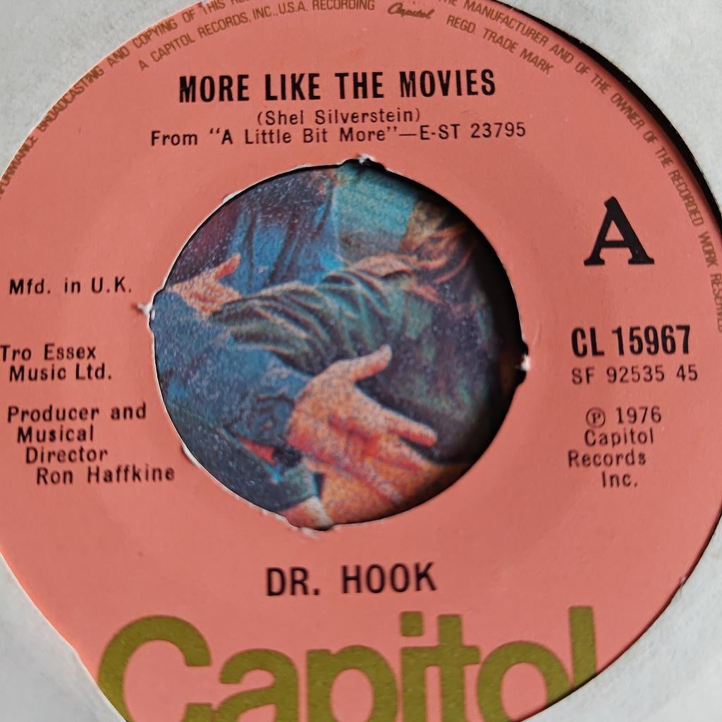 Dr. Hook - More Like The Movies (Vinyl Single 1976), Ophalen of Verzenden, Gebruikt, 7 inch