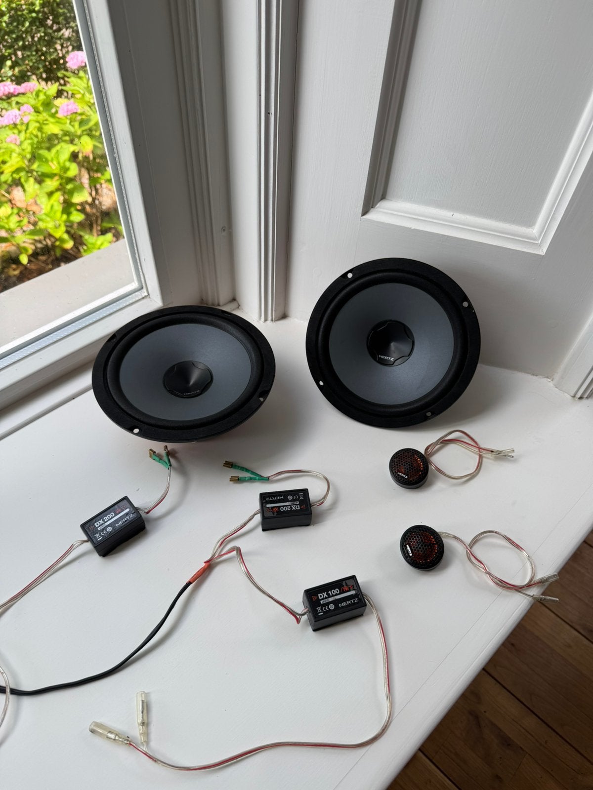 Hertz DV165 speakers + tweeters, Ophalen of Verzenden, Zo goed als nieuw, Minder dan 60 watt, Overige merken