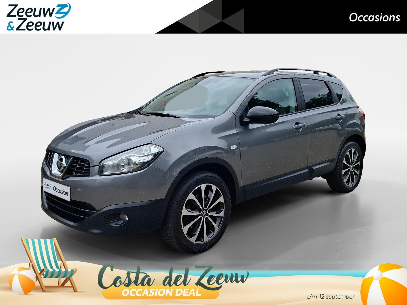 Nissan Qashqai 1.6 360 | 1e Eigenaar | Rondom camera | Lage, Auto's, Nissan, Gebruikt, 4 cilinders, Leder en Stof, Origineel Nederlands