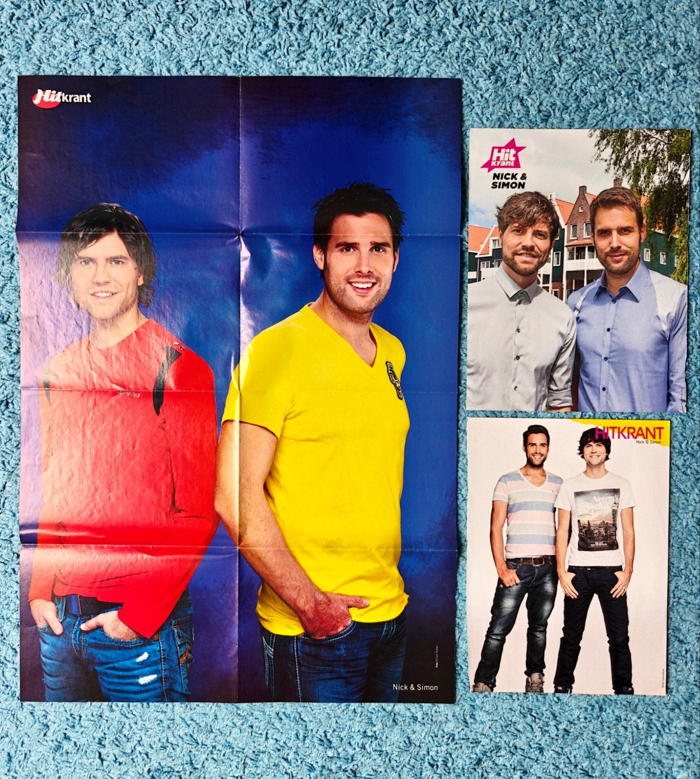 Nick en Simon posters hitkrant vintage, Verzamelen, Rechthoekig Staand, Nieuw, Ophalen of Verzenden, A1 t/m A3