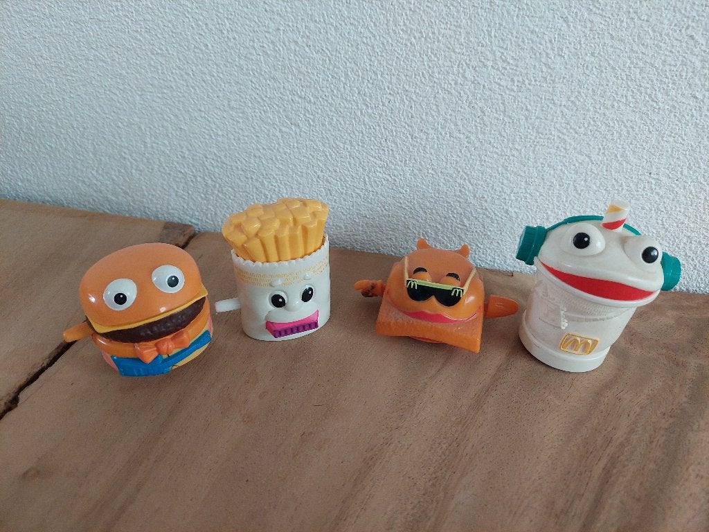 Vintage McDonalds Happy Meal: MCrocking voedsel, Gebruikt, McDonalds, McDonalds, McDonalds