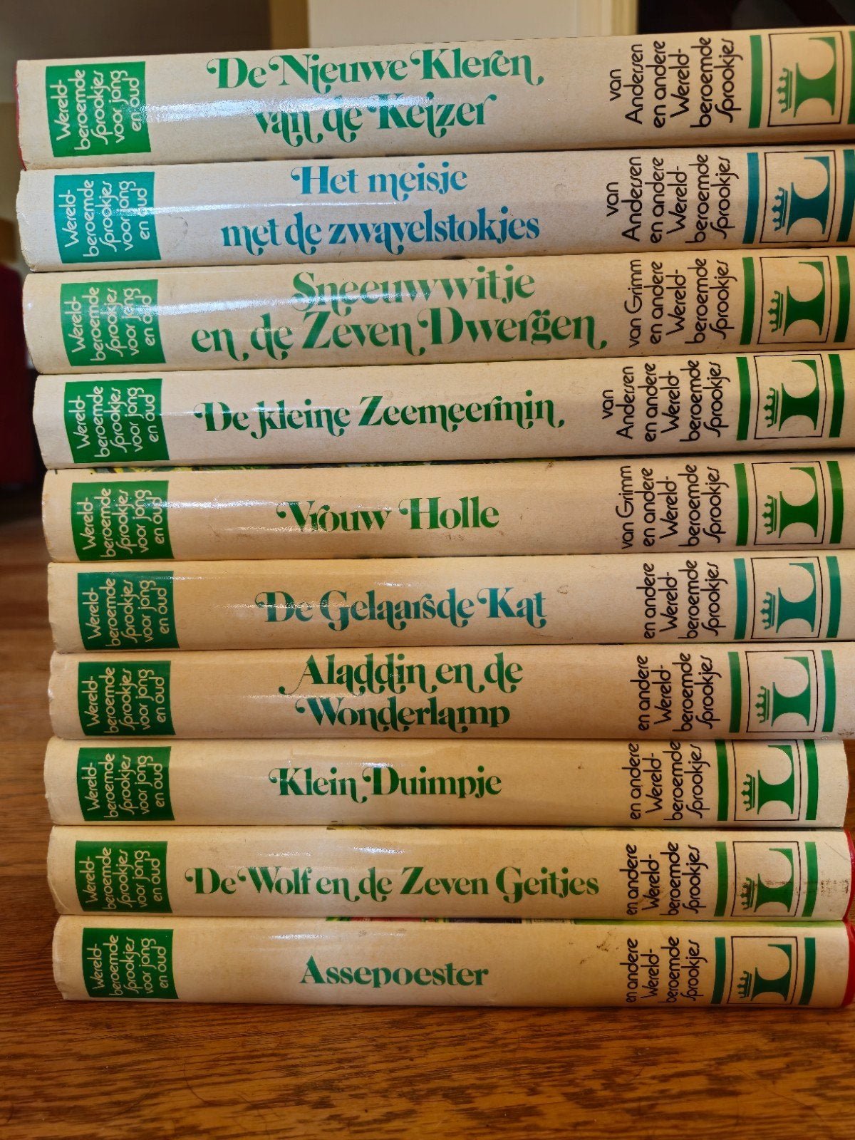 Wereldberoemde Sprookjes Boekenreeks - 10 Delen, Ophalen of Verzenden, Gelezen, Diverse auteurs (o.a. Andersen, Grimm)