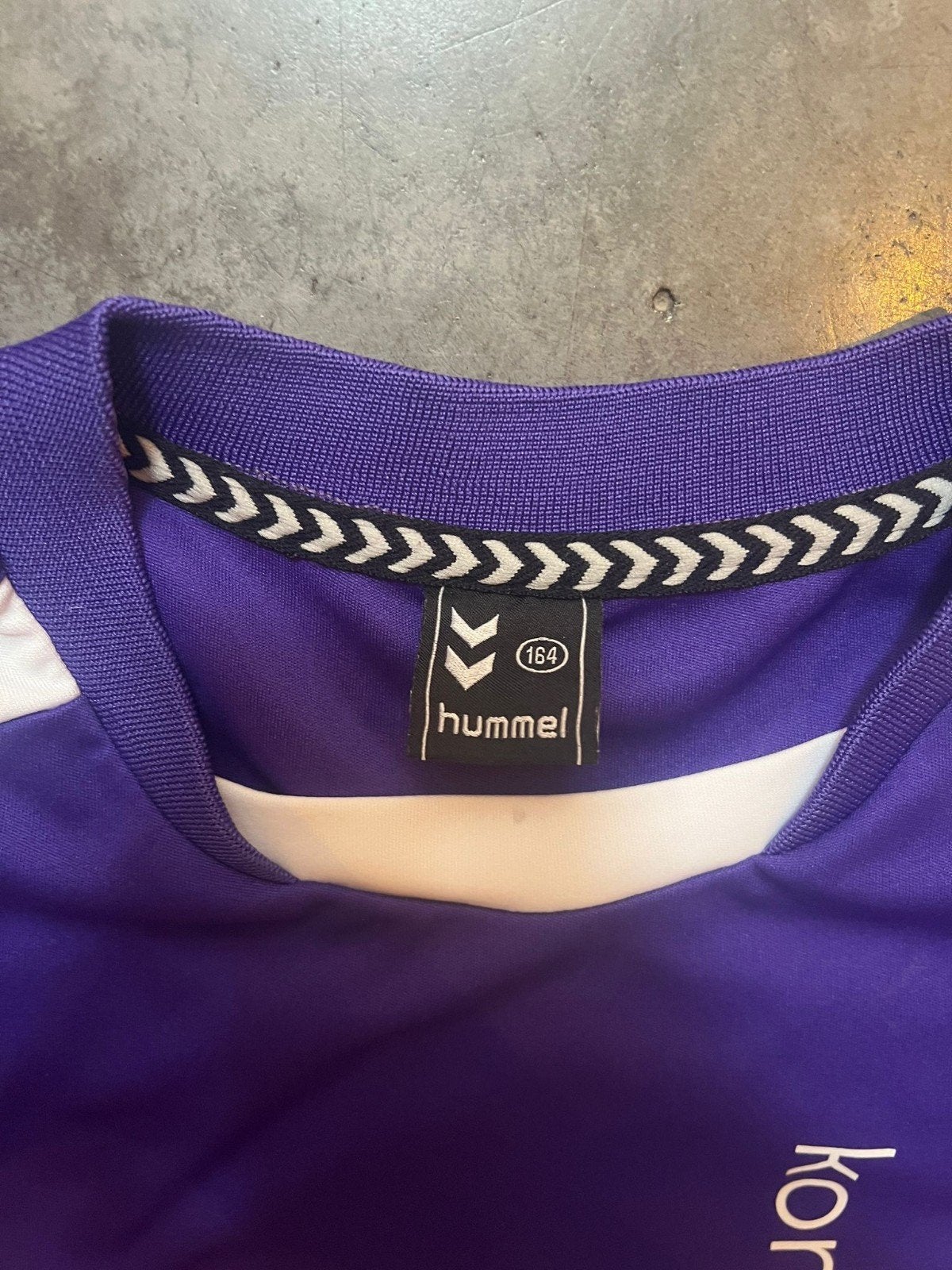 Koning Willem 2 college Sport Extra shirt maat 164, Paars, Overige maten, Ophalen of Verzenden, Zo goed als nieuw