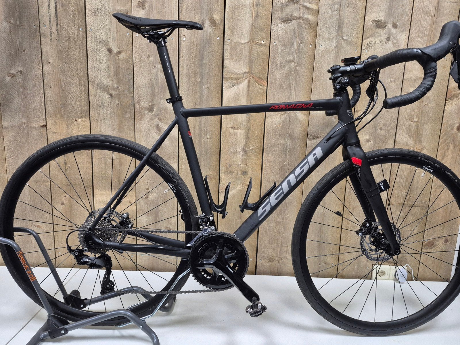 Sensa Romagna Disc 105 (zo goed als nieuw, Fietsen en Brommers, Fietsen | Racefietsen, -, Aluminium, Zo goed als nieuw, Meer dan 20 versnellingen