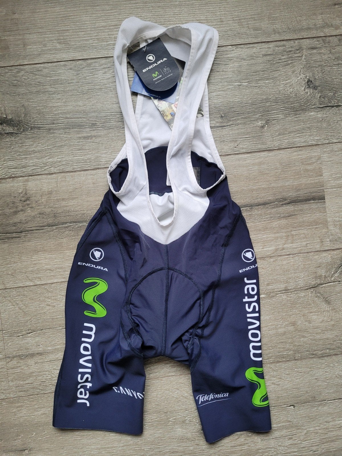 Nieuwe Fietsbroek Movistar Endura Heren maat S, S, Heren, Nieuw, Ophalen of Verzenden