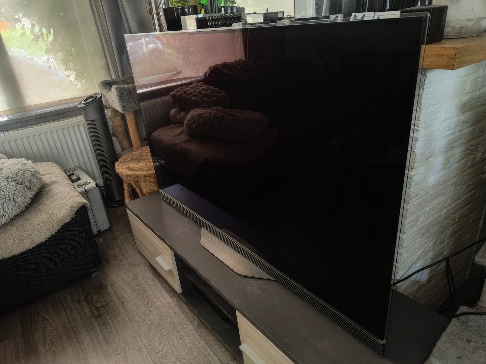 LG OLED55EV6 TV - Defect scherm, onderdelen werken, Ophalen, 100 cm of meer, 50 Hz, LG