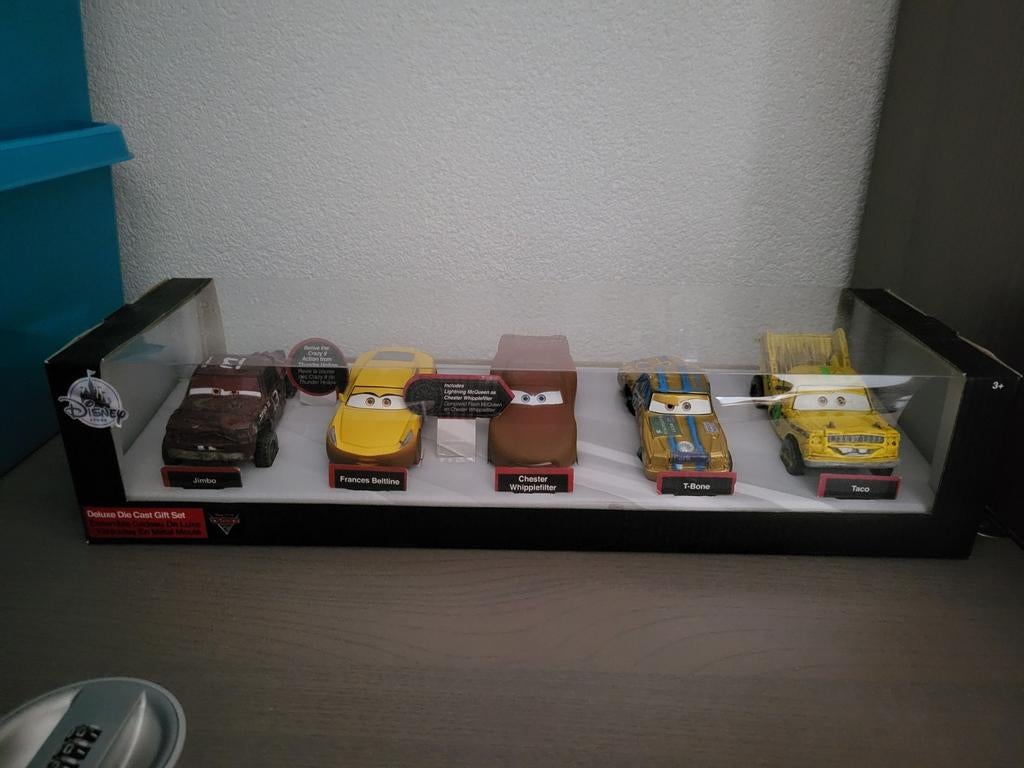 Disney Cars Disneystore Thunder Hollow set, Ophalen of Verzenden, Nieuw