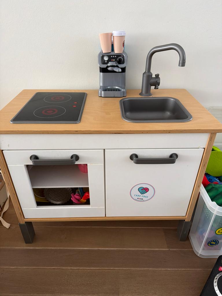 IKEA Speelkeuken met accessoires, Ophalen of Verzenden, Zo goed als nieuw, Hout, Speelkeuken