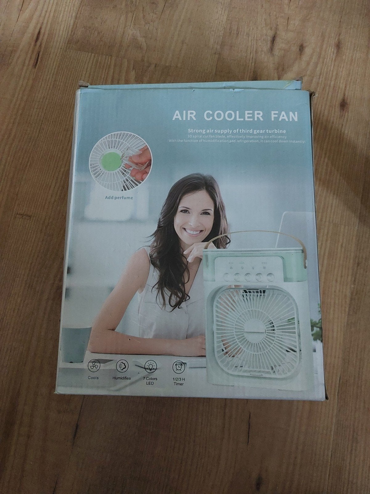Draagbare Luchtkoeler Ventilator met Bevochtiger, Witgoed en Apparatuur, Luchtbehandelingsapparatuur, Nieuw, Luchtbevochtiger