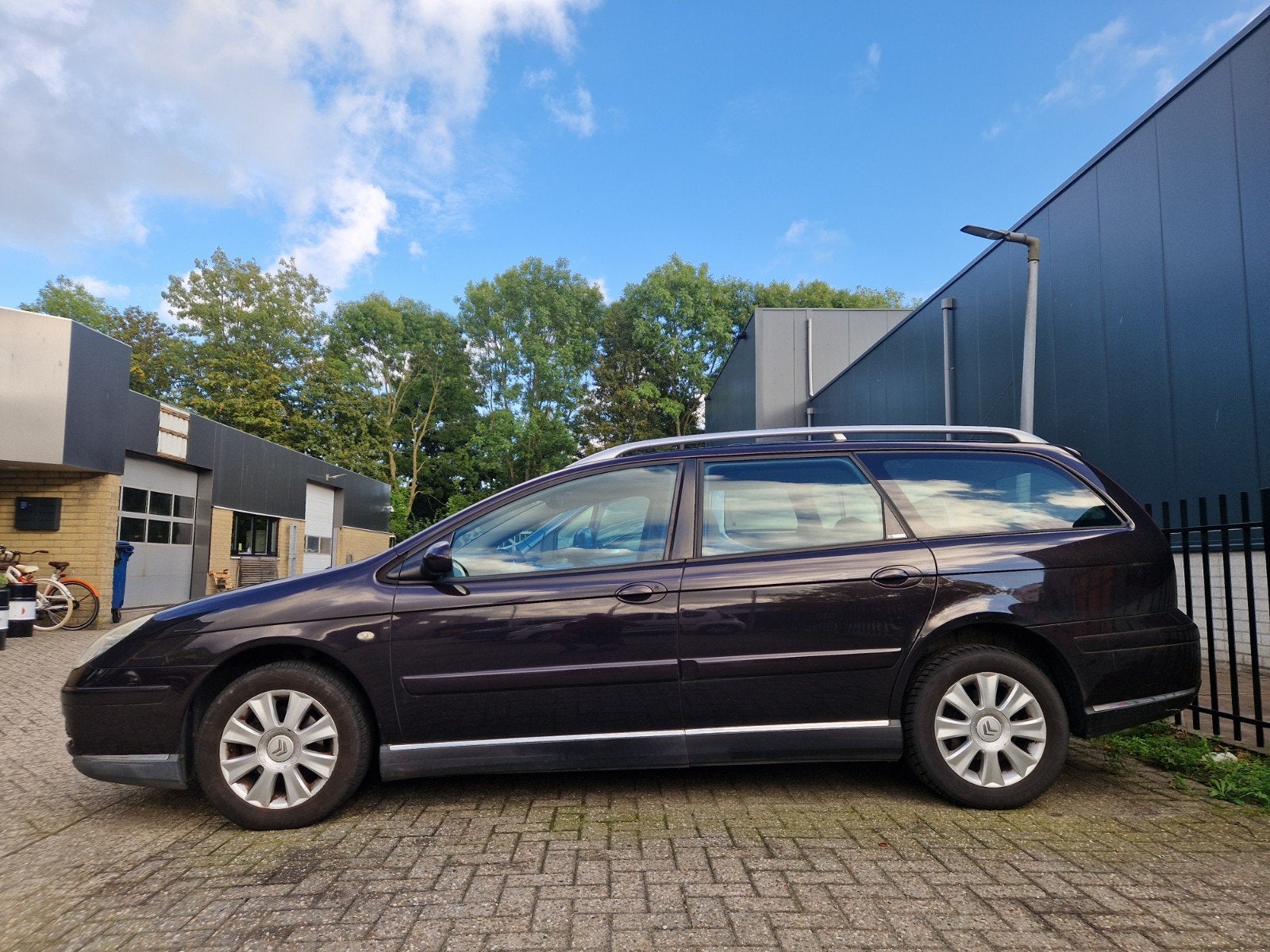 Citroën C5 2.0I 16V Break Ligne Business AU 2007 Rood, Auto's, 4 cilinders, Origineel Nederlands, C5, 12 km/l