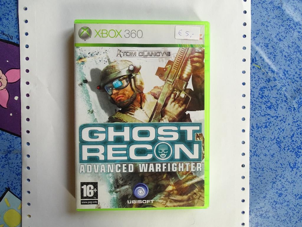 tom clancy's ghost recon advanced warfighter, Gebruikt, Shooter, 1 speler, Eén computer
