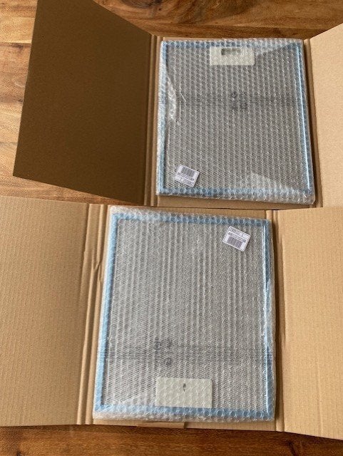 Nieuw | Philips afzuigkap filter dampkap filter 305x268 | 2x, Ophalen of Verzenden, Nieuw, 200 tot 400 m³ per uur, Overige typen
