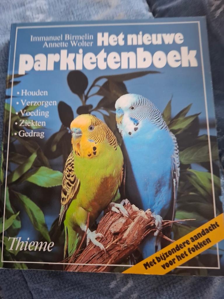 Het nieuwe parkietenboek -, Boeken, Ophalen of Verzenden, Gelezen, Vogels, Immanuel Birmelin, Annette Wolter