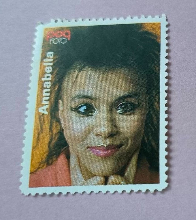 Popfoto zegel Annabella, Ophalen of Verzenden, Nieuw, Foto of Kaart