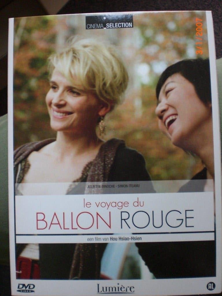 dvd Le Voyage du Ballon Rouge Juliette Binoche Simon Iteanu, Alle leeftijden, Ophalen of Verzenden, Zo goed als nieuw, Frankrijk