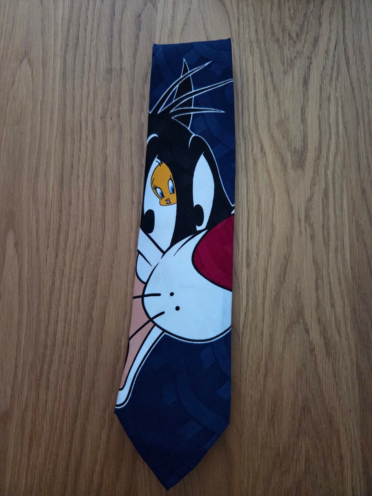 Looney Tunes Stropdas, Ophalen, Nieuw, Blauw