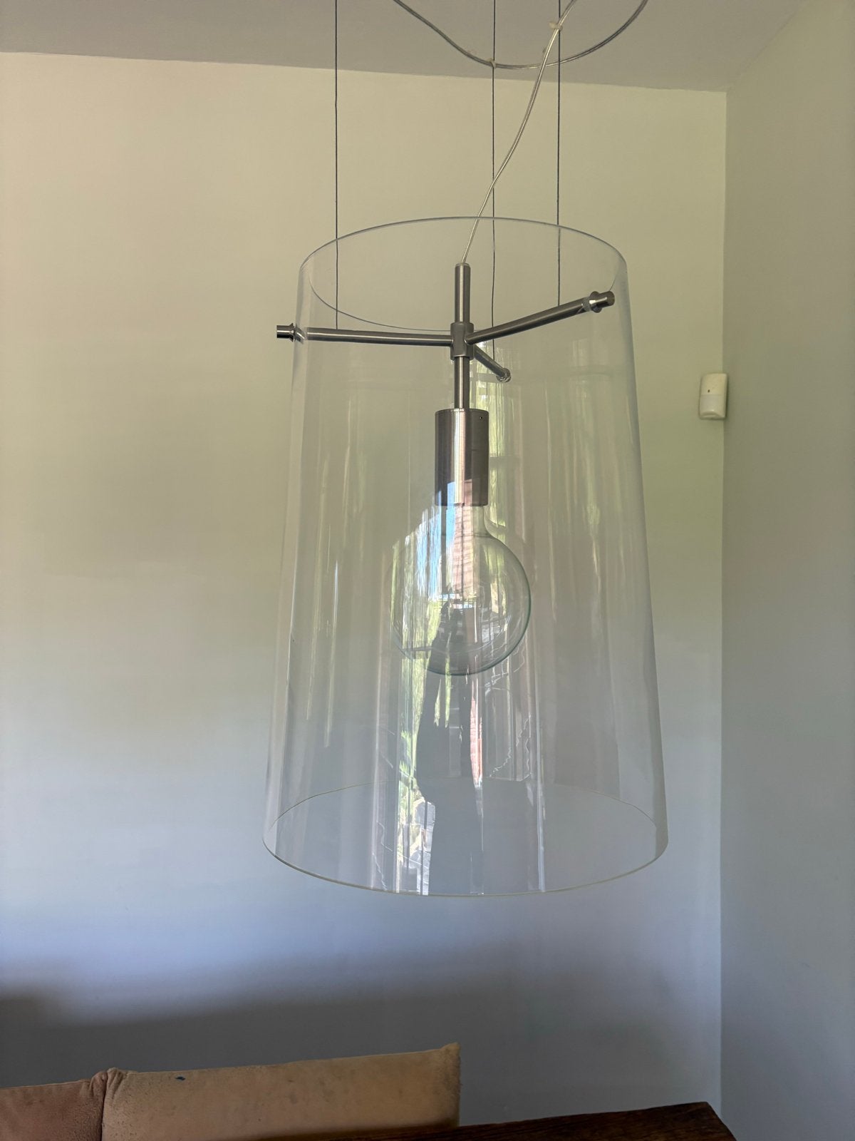 Prandina hanglamp, Huis en Inrichting, Ophalen, Zo goed als nieuw, Glas, E27 (groot)