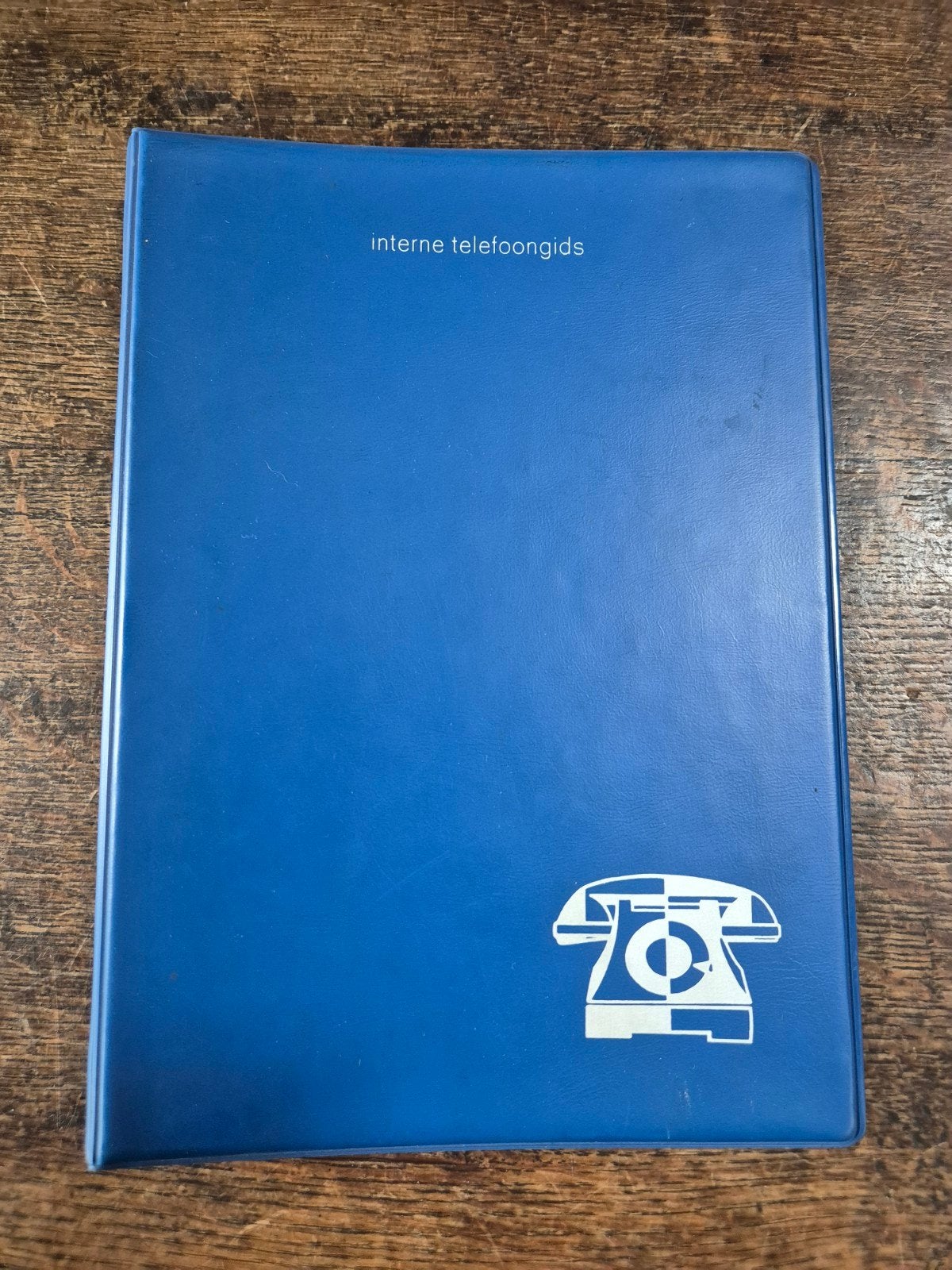 Vintage PTT Ringband / Map "Interne Telefoongids" – A5 Retro, Ophalen of Verzenden