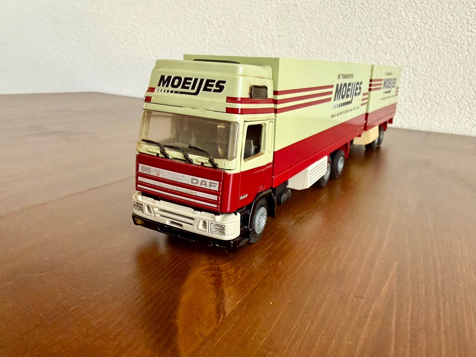 Tekno: Moeijes Transport, DAF 95 ATI Topsleeper wipkar combi, Ophalen of Verzenden, Zo goed als nieuw, Bus of Vrachtwagen, Tekno